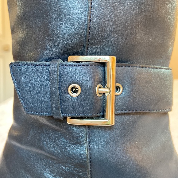 Chadwick’s Women’s Tall Navy Dress Boot with Buckle, Size 5 - Picture 4 of 10